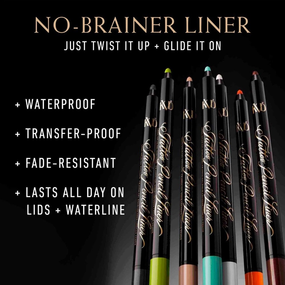 KVD Chromite Black 55 Tattoo Pencil Liner - Picture 3 of 5